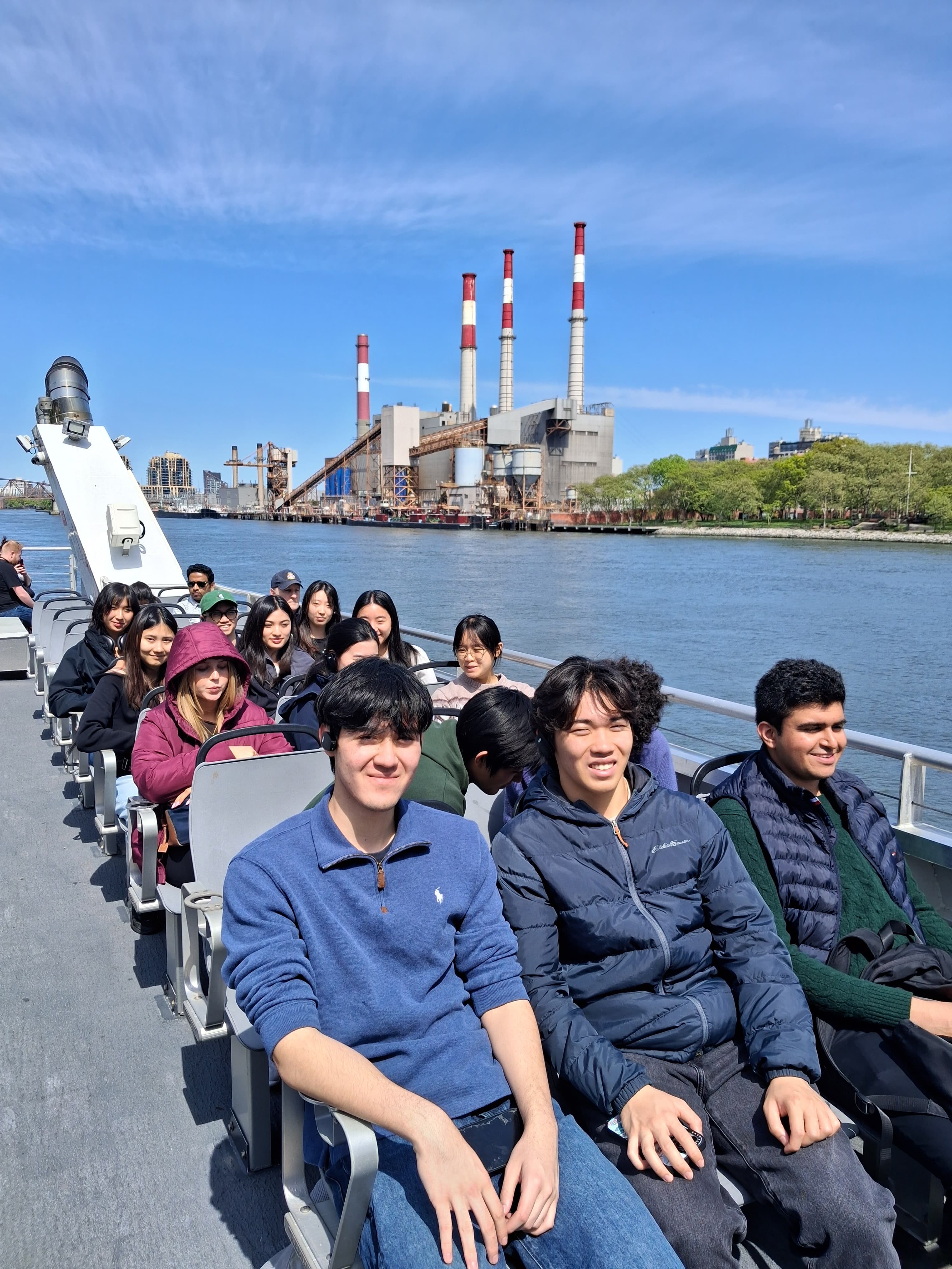Power plant on the East River